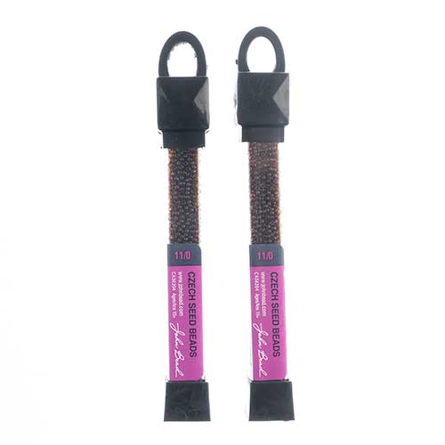 Czech Seed Beads Approx 24g Vial 11/0 - Brown Shades