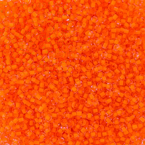 Czech Seed Beads Approx 24g Vial 11/0 - Yellow/Orange Shades