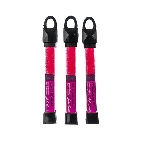 Czech Seed Beads Approx 24g Vial 11/0 - Green Shades