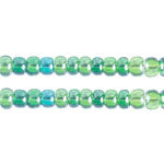 Czech Seedbead Approx 22g Vial 2/0 - Green Shades