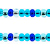 Czech Seedbead Approx 22g Vial 2/0 - Blue Shades