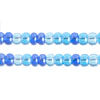 Czech Seedbead Approx 22g Vial 2/0 - Blue Shades
