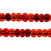 Czech Seedbead Approx 22g Vial 2/0 - Red Shades