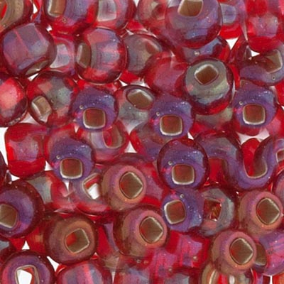 Czech Seedbead Approx 22g Vial 2/0 - Red Shades