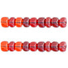 Czech Seedbead Approx 22g Vial 2/0 - Red Shades