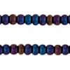 Czech Seedbead Approx 22g Vial 2/0 - Blue Shades