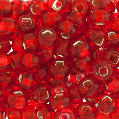 Czech Seedbead Approx 22g Vial 2/0 - Red Shades
