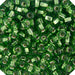 Czech Seedbead Approx 22g Vial 2/0 - Green Shades