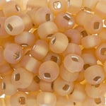 CZECH SEEDBEAD APPROX 22g VIAL 2/0 TR.TOPAZ S/L AB MATT