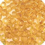 CZECH SEEDBEAD APPROX 22g VIAL 2/0 TR.TOPAZ