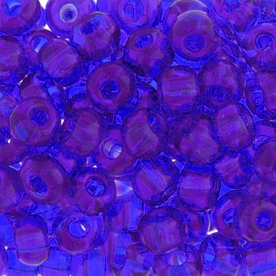 Czech Seedbead Approx 22g Vial 2/0 - Blue Shades