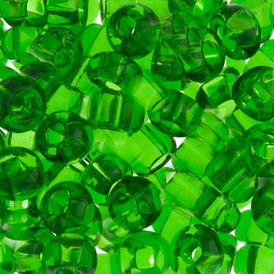 Czech Seedbead Approx 22g Vial 2/0 - Green Shades