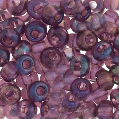 Czech Seedbead Approx 22g Vial 2/0 - Purple Shades