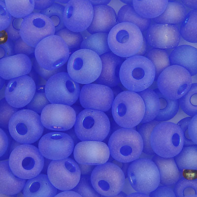 Czech Seedbead Approx 22g Vial 2/0 - Blue Shades
