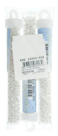 Czech Seedbead Approx 22g Vial 6/0 - Multi Shades