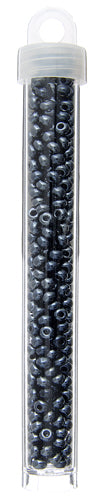 Czech Seedbead Approx 22g Vial 6/0 - White/Black Shades