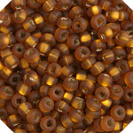 Czech Seedbead Approx 22g Vial 6/0 - Brown Shades
