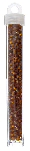 Czech Seedbead Approx 22g Vial 6/0 - Brown Shades