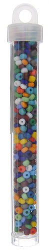 Czech Seedbead Approx 22g Vial 6/0 - Multi Shades