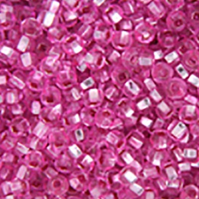 Czech Seedbead Approx 22g Vial 6/0 - Pink Shades