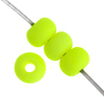 Czech Seedbead Approx 22g Vial 6/0 - Yellow/Orange Shades