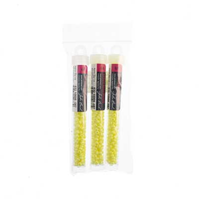 Czech Seedbead Approx 22g Vial 6/0 - Yellow/Orange Shades