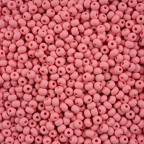 Czech Seedbead Approx 22g Vial 6/0 - Pink Shades