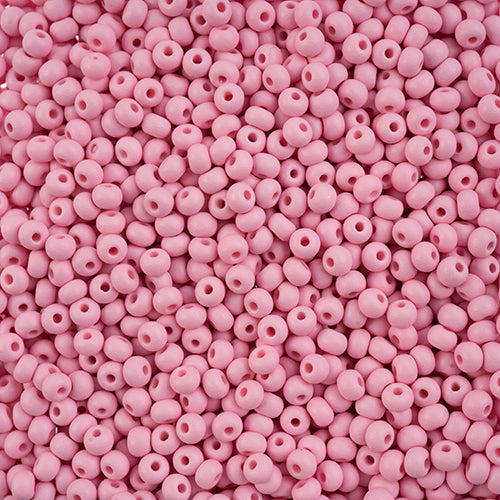 Czech Seedbead Approx 22g Vial 6/0 - Pink Shades