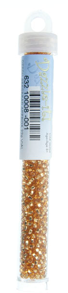 Czech Seedbead Approx 22g Vial 8/0 - White/Black/Multi Shades