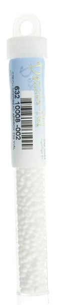 Czech Seedbead Approx 22g Vial 8/0 - White/Black/Multi Shades