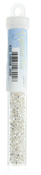 Czech Seedbead Approx 22g Vial 8/0 - White/Black/Multi Shades