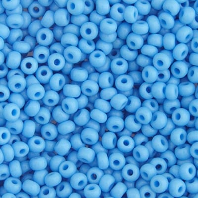 Czech Seedbead Approx 22g Vial 8/0 - Blue Shades