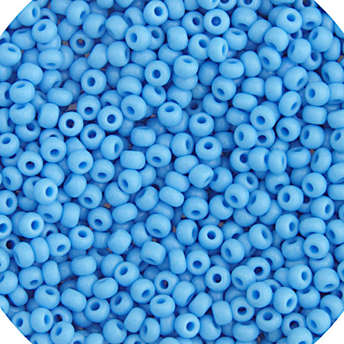 Czech Seedbead Approx 22g Vial 8/0 - Blue Shades