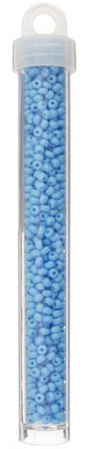 Czech Seedbead Approx 22g Vial 8/0 - Blue Shades