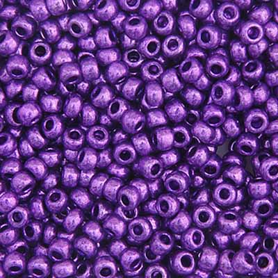 Czech Seedbead Approx 22g Vial 8/0 - Purple Shades
