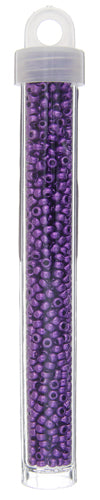 Czech Seedbead Approx 22g Vial 8/0 - Purple Shades