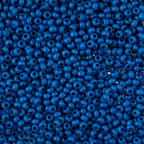 Czech Seedbead Approx 22g Vial 8/0 - Blue Shades