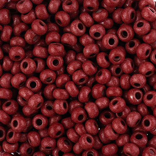 Czech Seedbead Approx 22g Vial 8/0 - Brown Shades