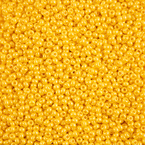 Czech Seedbead Approx 22g Vial 8/0 - Yellow/Orange Shades