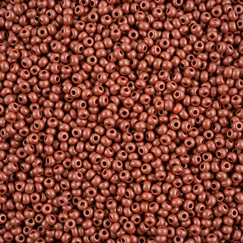 Czech Seedbead Approx 22g Vial 8/0 - Brown Shades