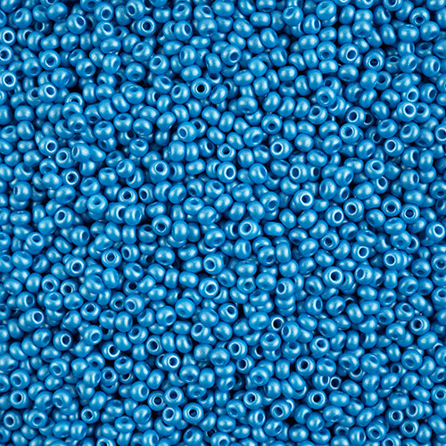 Czech Seedbead Approx 22g Vial 8/0 - Blue Shades