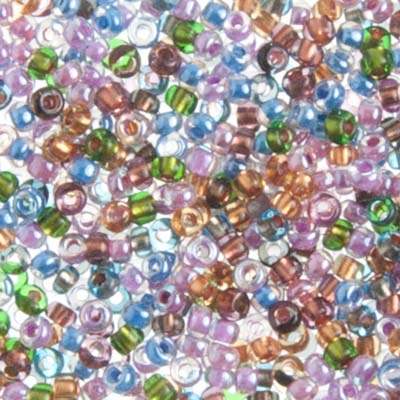 Czech Seed Bead Approx 22g Vial 10/0 - Multi Shades
