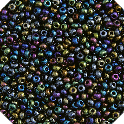 Czech Seed Bead Approx 22g Vial 10/0 - Multi Shades