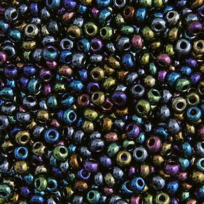 Czech Seed Bead Approx 22g Vial 10/0 - Multi Shades