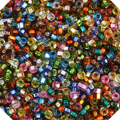 Czech Seed Bead Approx 22g Vial 10/0 - Multi Shades