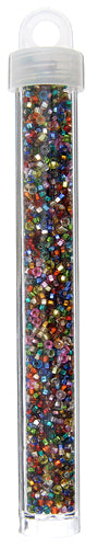 Czech Seed Bead Approx 22g Vial 10/0 - Multi Shades