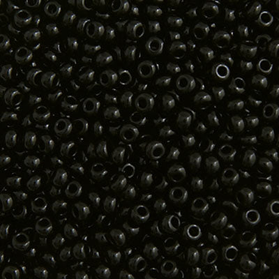 Czech Seed Bead Approx 22g Vial 10/0 - White/Black Shades