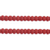 Czech Seed Bead Approx 22g Vial 10/0 - Red Shades