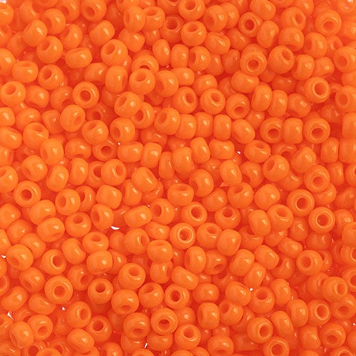 Czech Seed Bead Approx 22g Vial 10/0 - Yellow/Orange Shades