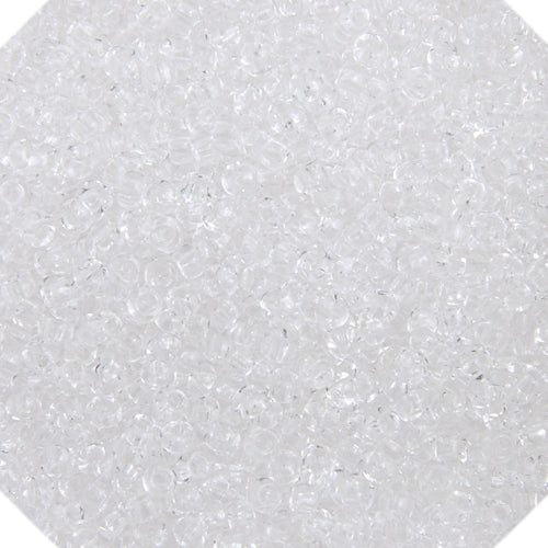 Czech Seed Bead Approx 22g Vial 10/0 - White/Black Shades